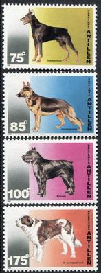 Nederlandse antillen nvph nr. 1085/1088 Postfris honden 1995, Postzegels en Munten, Postzegels | Nederlandse Antillen en Aruba