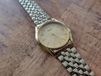 Seiko v701-7a20 goud quartz horloge vintage, Sieraden, Tassen en Uiterlijk, Horloges | Heren, Seiko, Gebruikt, Polshorloge, Ophalen of Verzenden