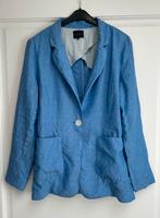 Linnen dames blazer Josephine & Co, Josephine & Co, Blauw, Maat 42/44 (L), Ophalen of Verzenden