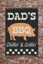 BBQ decoratie - Barbeceu bord- Mancave - Wandbord, Cave & Garden, Verzenden, Nieuw, Kouwe Hoek 1B, Waddinxveen