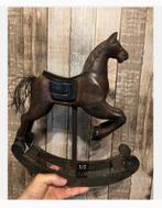 Korting Decoratief Hobbelpaard - Vintage Stijl - 40 x 32 cm, Antiek en Kunst, Curiosa en Brocante, Ophalen of Verzenden