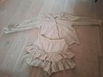 Prachtige mousseline set broekrokje en blouse 146, Ophalen of Verzenden, Zo goed als nieuw, Meisje