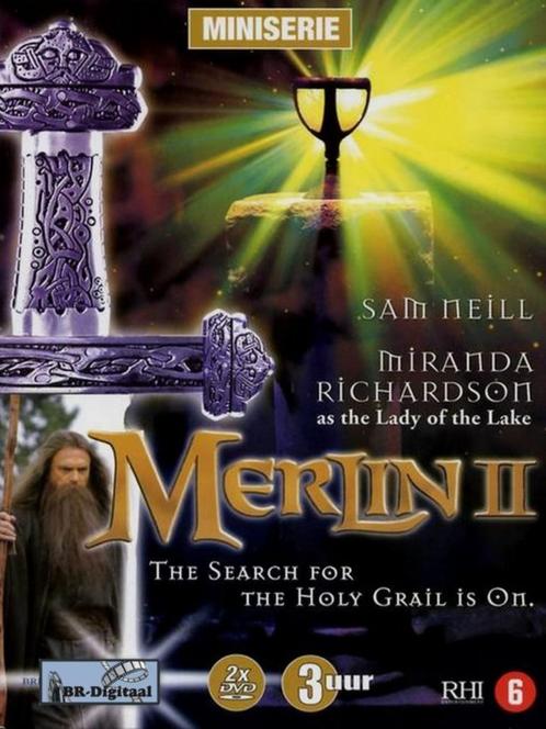 Merlin 2. Mini-serie., Cd's en Dvd's, Dvd's | Science Fiction en Fantasy, Zo goed als nieuw, Fantasy, Vanaf 12 jaar, Ophalen of Verzenden