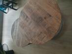 Mango hout salon tafel set, Huis en Inrichting, Ophalen, 50 tot 100 cm, Rond, 50 tot 100 cm