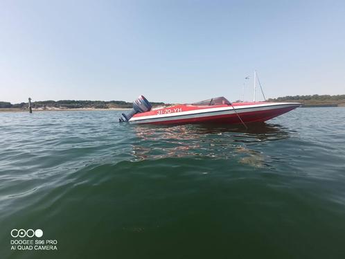 Speedboot Piranha espada 60 pk set, Watersport en Boten, Speedboten, Zo goed als nieuw, 3 tot 6 meter, Benzine, Minder dan 70 pk