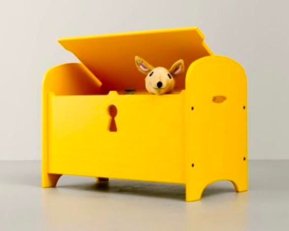 Gezocht: gele Ikea kist met sleutelgat trogen, Ophalen, Overige typen