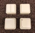 Elso opbouw schakelaars 2-Polig, Nieuw!, Ophalen of Verzenden, Nieuw, Schakelaar