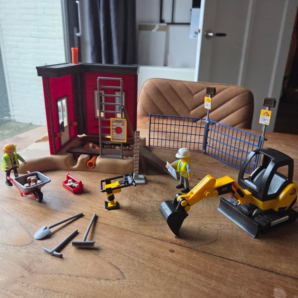 Playmobil Bouwplaats Set, Kinderen en Baby's, Speelgoed | Playmobil, Ophalen