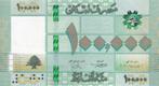 LIBAN 100,000 LIVRES, Postzegels en Munten, Verzenden, Overige landen