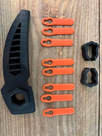 Grasmaaier messensetje Black+Decker beschikbaar voor biedingen