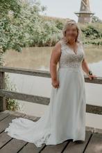 Jade trouwjurk van Bridalstar, Kleding | Dames, Trouwkleding en Trouwaccessoires, Ophalen, Trouwjurk, Wit, Zo goed als nieuw