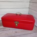 Vintage jaren '50 geemailleerde broodtrommel., Ophalen of Verzenden