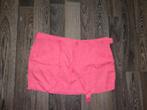 Roze linnen dames minirokje ( maat l ) yes or no, Maat 42/44 (L), Ophalen of Verzenden, Roze, Gedragen