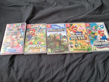 Nintendo switch games  beschikbaar voor biedingen