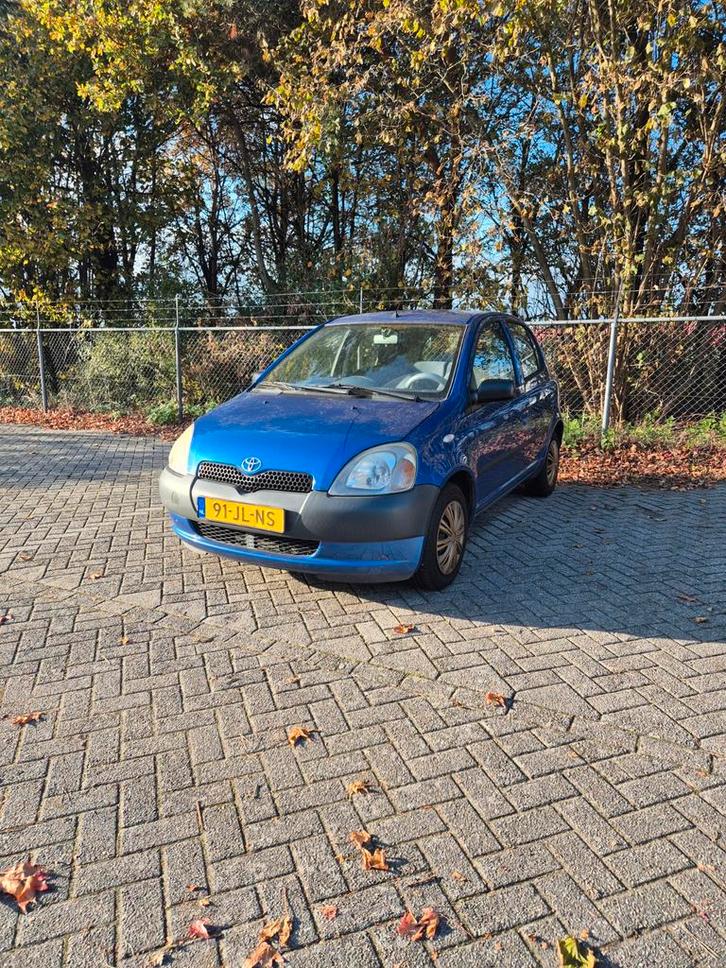 Toyota Yaris 1.0 16V Vvti 5DR Terra 2002 Blauw, Auto's, Toyota, Particulier, Yaris, Benzine, B, Hatchback, Handgeschakeld, Origineel Nederlands