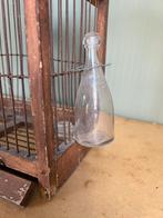 PRACHTIGE OUDE HOUTEN VOGELKOOI, Ophalen