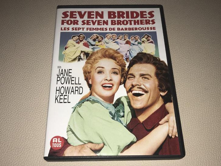 Seven Brides for Seven Brothers (1954) Jane Powell, Cd's en Dvd's, Dvd's | Klassiekers, Gebruikt, Komedie, 1940 tot 1960, Verzenden