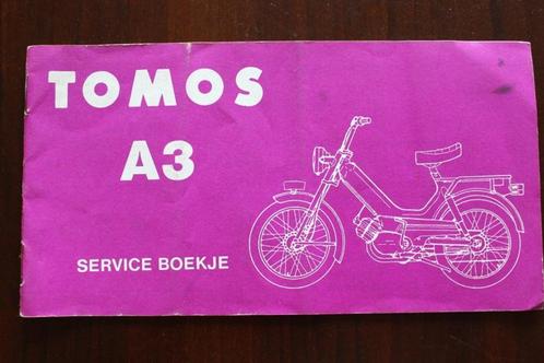 Tomos A3 1987  service boekje / handleiding, Fietsen en Brommers, Handleidingen en Instructieboekjes, Gebruikt, Ophalen of Verzenden