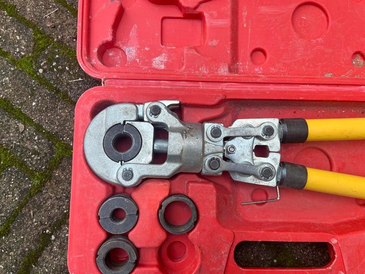 Uponor Handperstang met Koffer, Doe-het-zelf en Verbouw, Gereedschap | Handgereedschap, Gebruikt, Ophalen of Verzenden