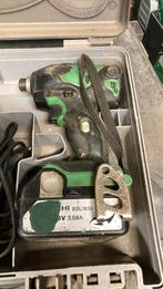 Hitachi slagschroefmachine 18v schuifaccu WH18DSL, Ophalen of Verzenden, Gebruikt, Overige typen