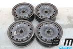 Set 15 inch stalen velgen VW Polo 6R 6RU601027E, Auto-onderdelen, Banden en Velgen, Gebruikt