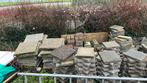 Gratis tegels af te halen!!!, Ophalen, Gebruikt, Beton, Terrastegels
