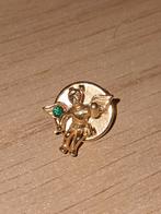 Vintage Beschermengel Reversspeld Trinkets And treasures, Overige materialen, Gebruikt, Minder dan 4 cm, Ophalen of Verzenden