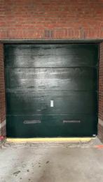 Sectionaal Garagedeur Donker groen met houtnerf, Ophalen, Kunststof, Binnendeur, Zo goed als nieuw