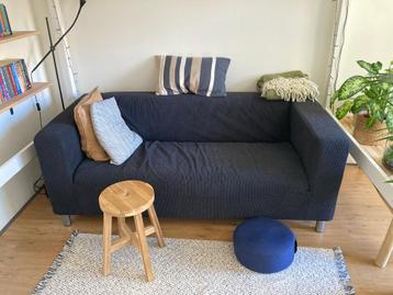 Als nieuw: Ikea Klippan bank 2-zits antraciet beschikbaar voor biedingen