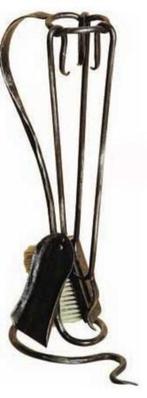 Haardstel, haardsets van giet en smeedijzer, Ophalen of Verzenden