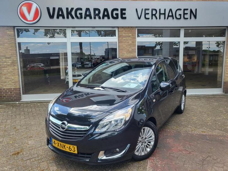 Opel Meriva 1.4 Turbo Design Edition Trekhaak, Auto's, Opel, Bedrijf, Te koop, Meriva, ABS, Airbags, Airconditioning, Centrale vergrendeling
