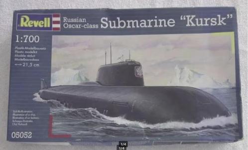 Revell Submarine Kursk schaal 1:700 ongebouwd., Hobby en Vrije tijd, Modelbouw | Boten en Schepen, Zo goed als nieuw, 1:200 of kleiner