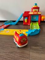Toet toet auto’s brandweer kazerne met brandweer auto, Kinderen en Baby's, Speelgoed | Vtech, Ophalen of Verzenden, Gebruikt, 2 tot 4 jaar