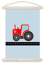 Kinderposter Poster Tractor A3 Designed4kids, Nieuw, Ophalen of Verzenden, Wanddecoratie