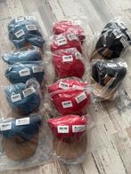 Petten Veiling: Zwart, Rood & Blauw - Nieuw!, Kleding | Heren, Hoeden en Petten, Ophalen of Verzenden, Nieuw, One size fits all
