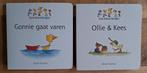 Olivier Dunrea  - Gonnie & Vriendjes  - karton boek 2x, Ophalen of Verzenden, Olivier Dunrea