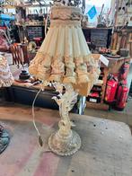 Antieke Schemerlampen met Romantische Kap, Antiek en Kunst, Antiek | Lampen, Ophalen of Verzenden