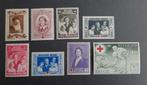 België 1939 - 75 Jaar Belgische Rode Kruis, Postzegels en Munten, Postzegels | Europa | België, Spoor van plakker, Rode kruis