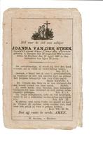 Den Dungen - Dinther  Joanna van der Steen, Verzenden, Bidprentje