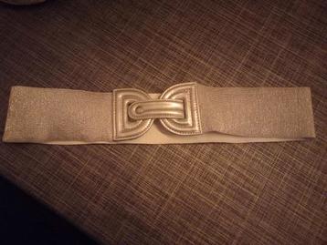 Prachtige zilverkleurige riem met glitter beschikbaar voor biedingen