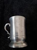 Antieke Tinnen Bierpul - A. Bartholome Bruxelles, Antiek en Kunst, Antiek | Tin, Ophalen of Verzenden
