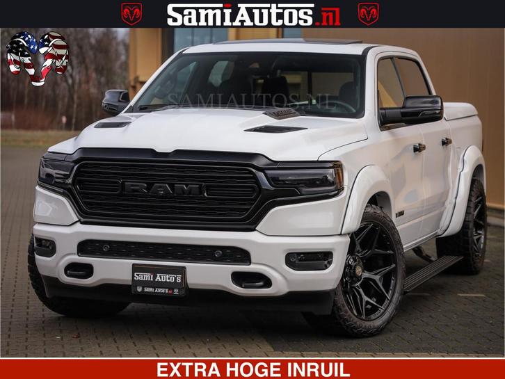 Dodge Ram 1500 Limited Night | 5.7 V8 Hemi Full Option | Com, Auto's, Dodge, Bedrijf, Te koop, RAM 1500, 360° camera, 4x4, ABS