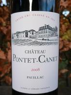 Chateau Pontet Canet 2008 Pauillac 96 Parker, Frankrijk, Nieuw, Ophalen of Verzenden, Rode wijn