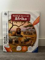 tiptoi boek ontdek de dieren van afrika, Kinderen en Baby's, Ophalen of Verzenden, Zo goed als nieuw, Ontdekken