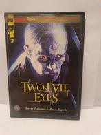 Dvd Two Evil Eyes horror film, Cd's en Dvd's, Dvd's | Horror, Ophalen of Verzenden, Zo goed als nieuw, Vanaf 16 jaar