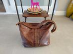 Prachtige Cowboysbag, tas van leer, Ophalen, Zo goed als nieuw, Bruin