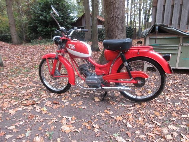 Moto Morini Corsarino Donna van 1963, Fietsen en Brommers, Brommers | Oldtimers, Overige merken, Maximaal 45 km/u, Ophalen