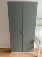 IKEA Pax Kast Grijsgroen 201x50x35,5 (4 stuks), Huis en Inrichting, Ophalen, 50 tot 100 cm, Zo goed als nieuw, Met lade(s)