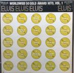 ELVIS PRESLEY 4 LP BOX: 50 GOLD AWARD HITS VOL.1, Ophalen of Verzenden, 1960 tot 1980, Gebruikt, 12 inch