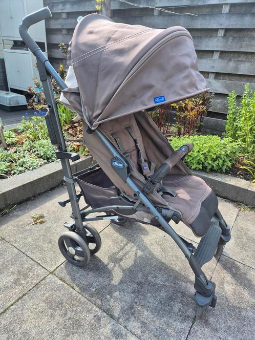 Chicco liteway buggy, Kinderen en Baby's, Buggy's, Gebruikt, Overige merken, Zonnekap, Ophalen